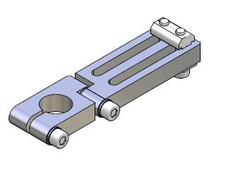 Long angle clamp - swivel head 16 X-pl