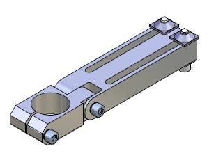 Long angle clamp - swivel head 30 6-pl