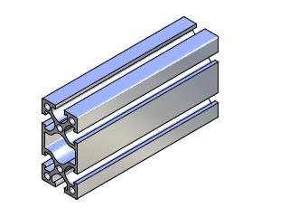 Perfil 50x25 1000mm