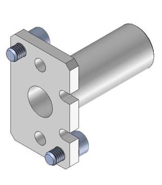 Adapter for Parallel Gripper GS 25  easy