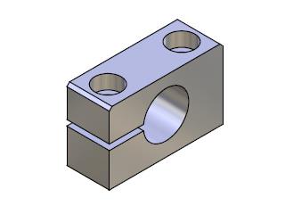 Cross connector round 16