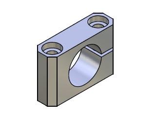 Cross connector round 20