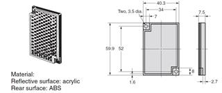 Reflector for OM.E3Z-R..