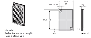 Reflector for OM.E3Z-R..