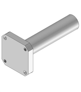 Adapter für Kompaktzylinder 32 90mm