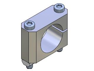 Cross connector round 30