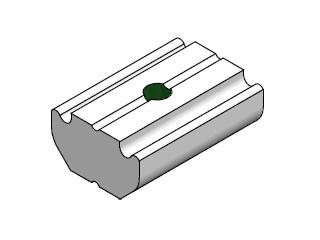 Channel nut for Profile M3