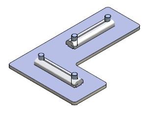 Connector L-Style JU 80x120