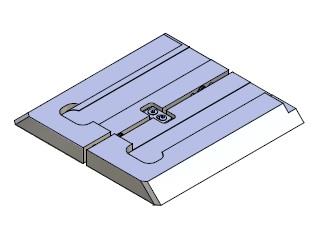 Placa de base para elementos de pinza 2-1