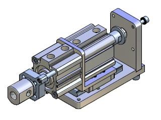 Movable vacuum unit BVAE32 with double stroke guided