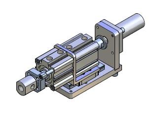 Movable vacuum unit BVAE32 with double stroke guided 25