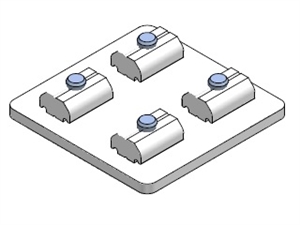 Connector Straight 50x50