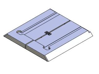 Placa de base para elementos de pinza 3-2