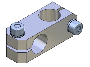 Kreuzklemmstück Rohr 14 14