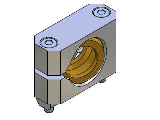 Cross Connector Round 20 With Ball Joint