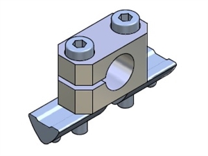 Cross connector round 10 6