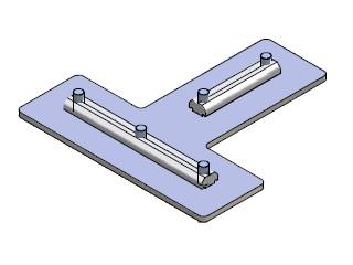 Lacznik T 120X120 JU