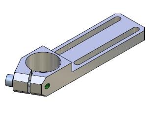 Klemmstück verstellbar 30 70