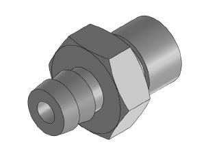 Adapter for Vacuum Cups M5 18 6