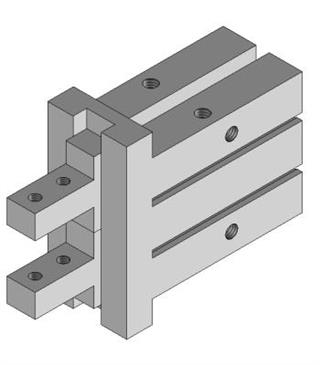 Pinza paralela - estándar easy 25 GS