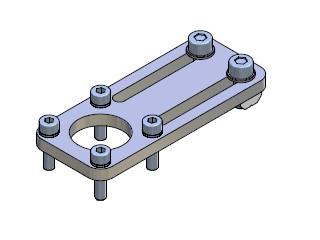 Adapter für Kompaktzylinder 12 X