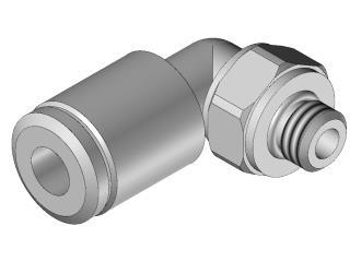 Steckverschraubung L-Form 4 M5