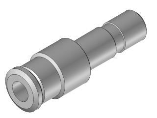Reducer Junction pipe 4 fitting 6