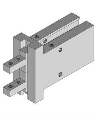 Pinza paralela - estándar easy 10 GS carrera larga