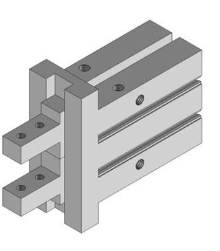 Parallelgreifer easy 25 GS lange Hub