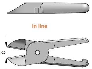 Ostrze MR 30 in line C=16,0