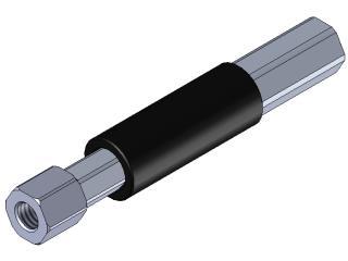 Sosp. anti-rotazione liscia 10 10