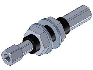 Nierotacyjny adapter ssawki 10 10