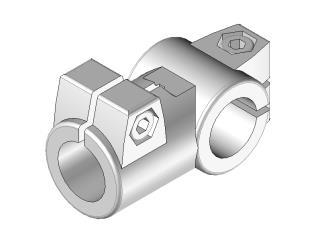 25.25 Aluminium T-Klemme