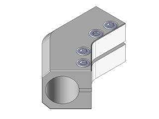 25.45 Aluminium Winkelklemme