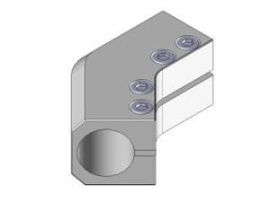 25.45 Aluminium Winkelklemme