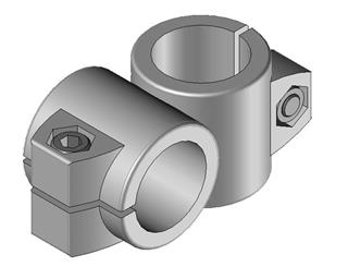 Cross clamp 40x40