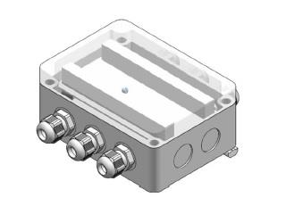 Klemmkasten für Sensoren 4+4 E/A auswechselbar mit GM