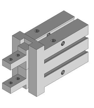 Parallel gripper easy 16 GS normally closed